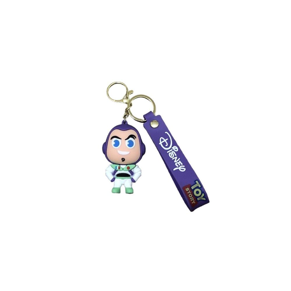 Disney Toy Story Buzz Lightyear PVC Wristlet Keychain